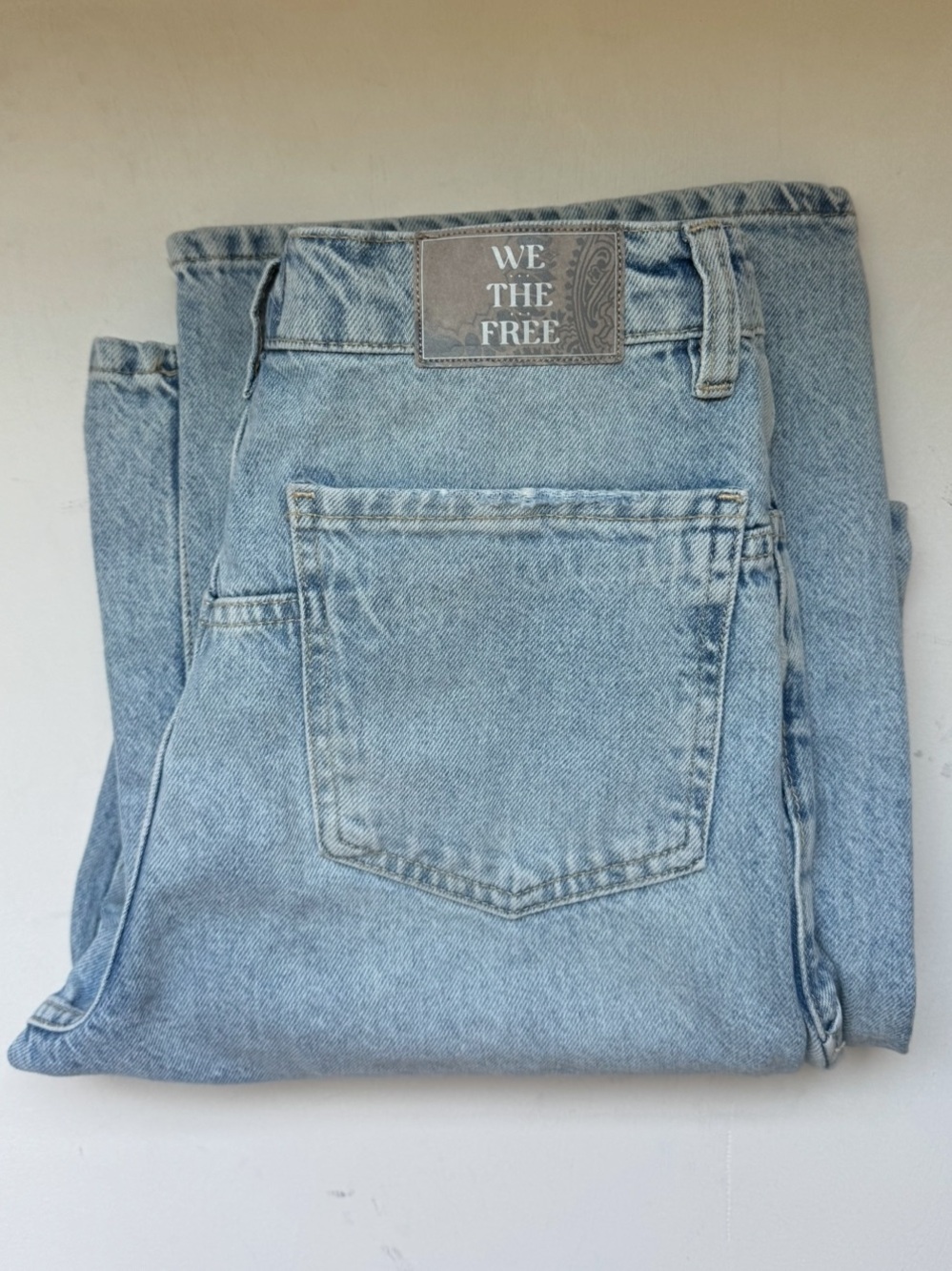 We the Free Tinsley Baggy High-Rise Straighr Leg Jeans - Picture 10 of 16